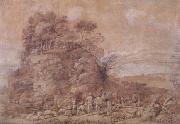 Claude Lorrain Landscape with Psyche (mk17) oil painting